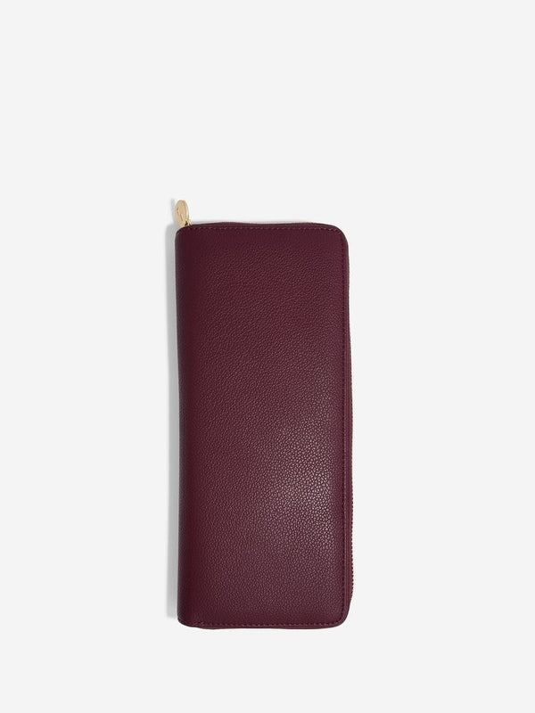 Stackers Jewellery Roll - Burgundy