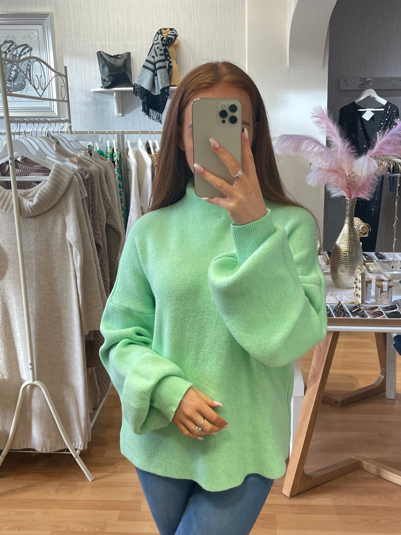 Apple green shop sweater