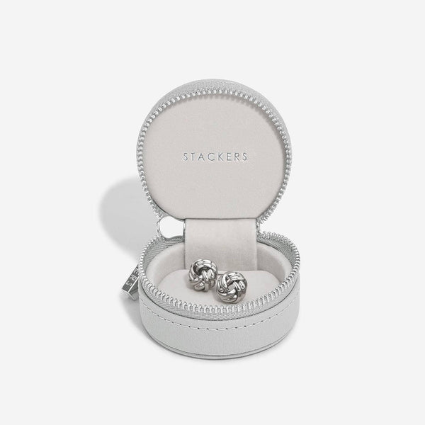 Stackers Oyster Travel Jewellery Box - Pebble Grey